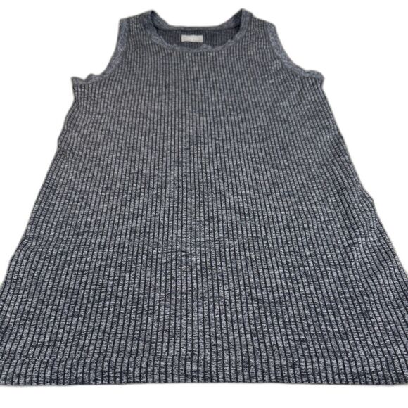 Athleta Tops - Athleta Renew CYA Ribbed Tank Heather Gray Athleisure Yoga Top Sz S